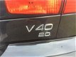 Volvo V40 - 2.0 Dynamic Navigator ZWART NWE APK NAP TREKHAAK STLVWRM FASEII - 1 - Thumbnail