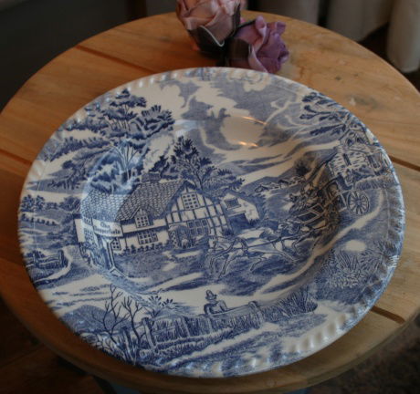bord van Luneville France - English Style - Afbeelding 2