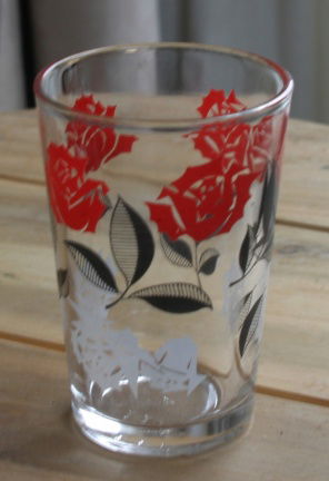 vintage drinkglazen (retro / vintage) - nr. 1