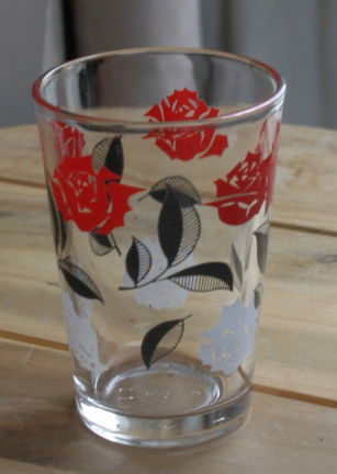 vintage drinkglazen (retro / vintage) - Afbeelding 2