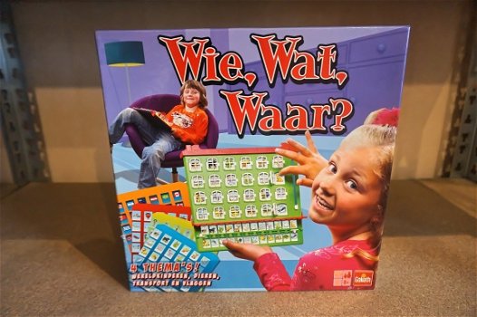 Wie, wat, waar (nieuw in de doos) - 1