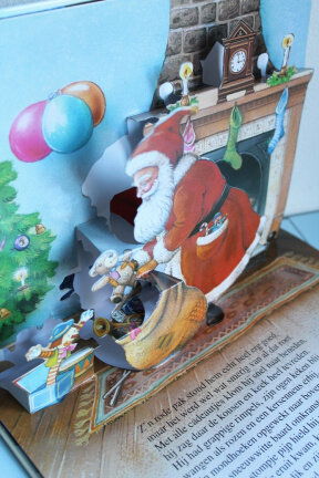 De nacht voor Kerst - een Pop Up boek - Afbeelding 3