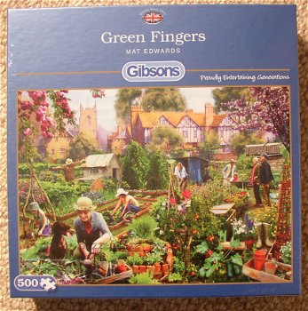 Gibsons - Green Fingers - 500 Stukjes Nieuw - 2