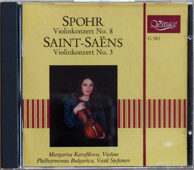 CD - Spohr - Saint Saëns - Violinkonzert - 1