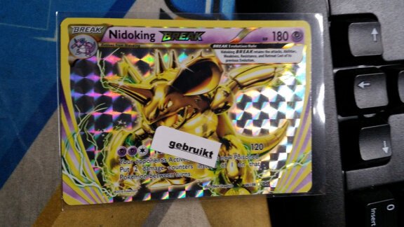 Nidoking BREAK 46/108 XY Evolutions licht gebruikt - 1