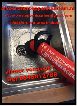 Loodgieter Haarlem wc verstopt toilet SPOED bel 0646012788 ontstoppen - 3