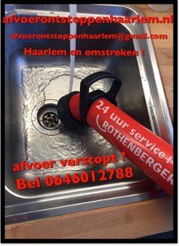 Loodgieter kennemerland wc verstopt toilet SPOED bel 0646012788 ontstoppen - 1