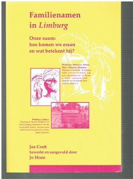 Familienamen in Limburg door Jos Crott - 1