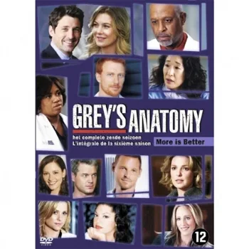6DVD Grey's Anatomy Seizoen 6 - 0