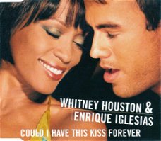 CD-Single  Whitney Houston & Enrique Iglesias Could I Have This Kiss Forever