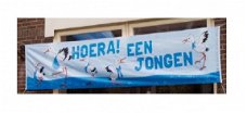 Banner: Hoera een jongen