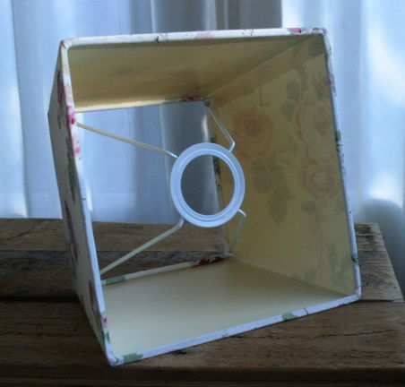 lampenkap met rozen (romantisch / brocant) - Afbeelding 5