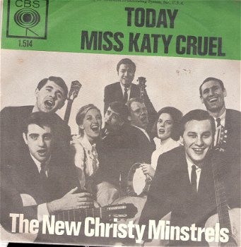 New Christy Minstrels ( Ft BArry McGuire) - Today -1965 Fotohoes vinylsingle - 1