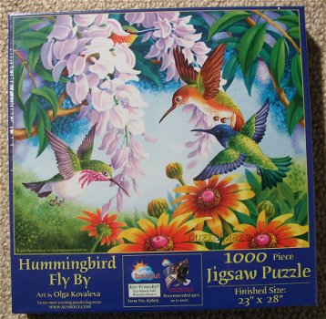 SunsOut - Hummingbird Fly By - 1000 Stukjes Nieuw - 2