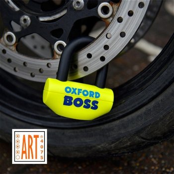 Oxford Big Boss schijfremslot met ART4 keurmerk - 2