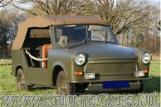 Trabant 601 - 1968 Kubel Cabrio