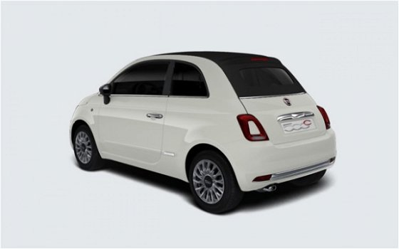 Fiat 500 - 500C 80 PK TA TURBO LOUNGE | BTW VRIJ € 6498, - KORTINGSACTI - 1