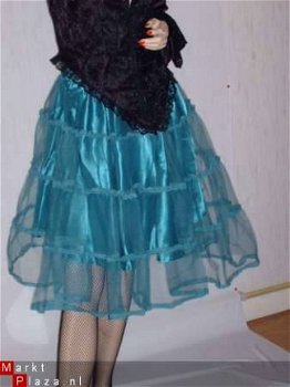 2 laagse Petticoat uit nylon en tule BK355 - 1