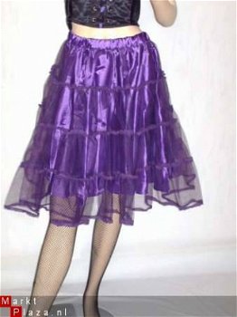 2 laagse Petticoat uit nylon en tule BK355 - 1