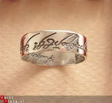 Zilveren Ring Lord of the rings FR01 - 1