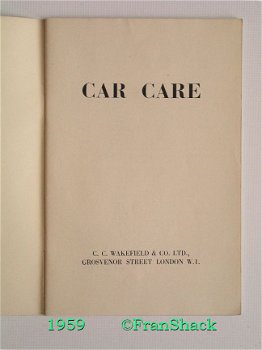 [1959] Car Care, -Castrol-, C.C. Wakefield & Co Ltd - 2