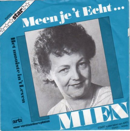 Mien : Meen Je 't Echt (1984) - nr. 1