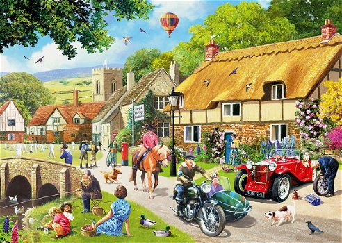 Ravensburger - Summer Village - 1000 Stukjes Nieuw - 1