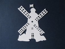 226 stans Hollandse molen [wit]