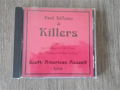 Paul Di'Anno & Killers ‎– South American Assault - Live - 0