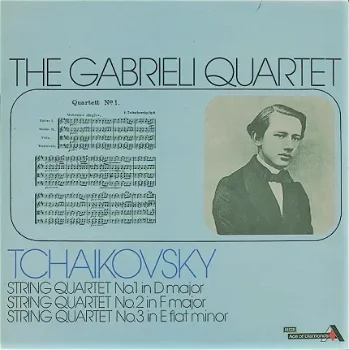 LP - Tchaikovsky - The Gabrieli Quartet - 0