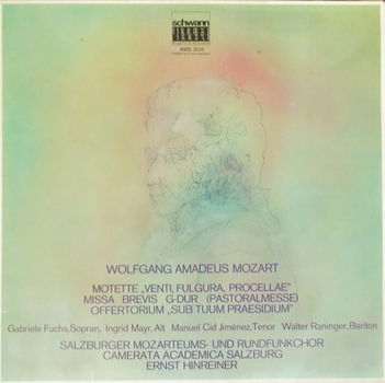 LP - Mozart - Ernst Hinreiner - 1