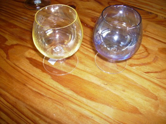 cognacglaasjes gekleurd - nr. 1