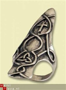 Keltische ring uit massief 925/000 sterling zilver KR3