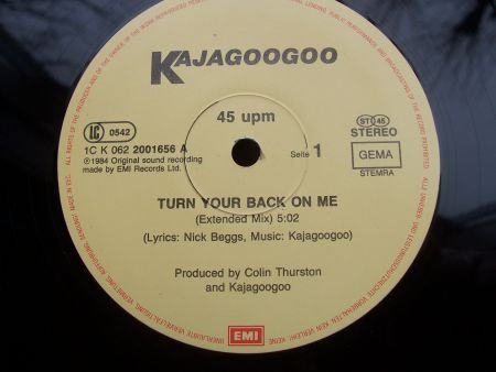 KAJAGOOGOO TURN YOUR BACK ON ME 2 X DOOS 2 - Afbeelding 2