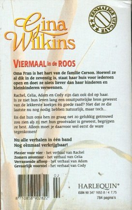complete serie van Gina Wilkins : Viermaal in de roos - Afbeelding 2