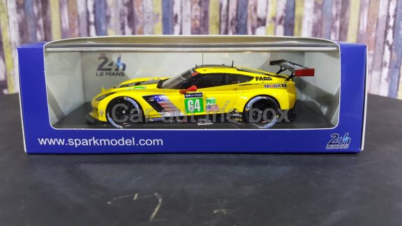 Chevrolet Corvette C7-R No 64 Le Mans 2017 1:43 Spark - 4