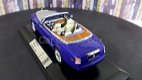 Rolls - Royce Phantom Drophead Coupe blauw 1:43 Ixo - 4 - Thumbnail