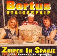 Bertus Staigerpaip ‎– Zuipen In Spanje  (3 Track CDSingle)