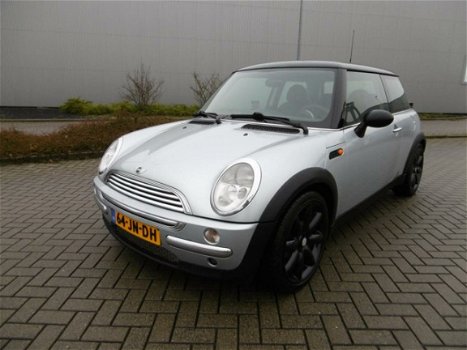 Mini Mini Cooper - 1.6 Pepper Airco Zwart Dak 17Inch LM Velgen - 1