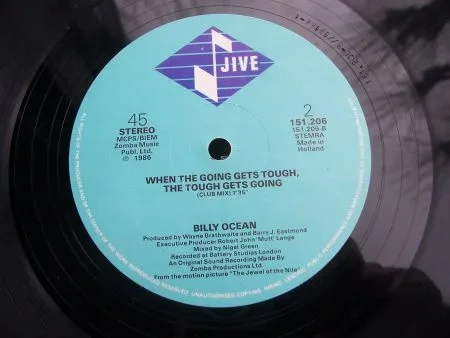 BILLY OCEAN WHEN THE GOING GETS TOUGH 6x - Afbeelding 3