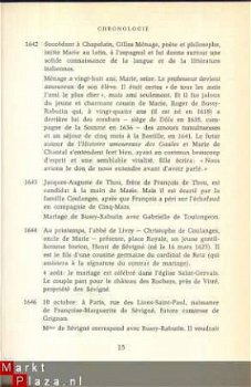 MADAME DE SEVIGNE***LETTRES***DICTIONNAIRE DES PERSONNAGES - 4