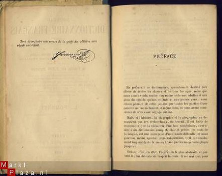 L. POURRET**NOUVEAU DICTIONNAIRE FRANCAIS*1882*CH. FOURAUT - 4