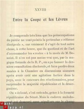 GEORGES CLEMENCEAU**DANS LES CHAMPS DU POUVOIR*1913*L. PAYOT - 4