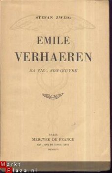 STEFAN ZWEIG**EMILE VERHAEREN**SA VIE* SON OEUVRE**MERCURE D