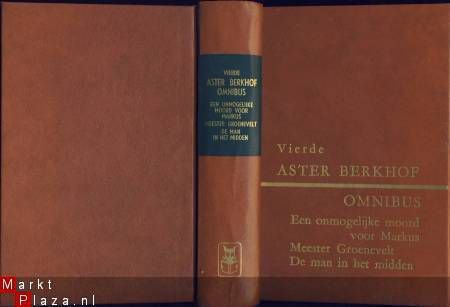 ASTER BERKHOF**VIERDE OMNIBUS 1.MOORD MARKUS.2.GROENEVELT.3. - 1
