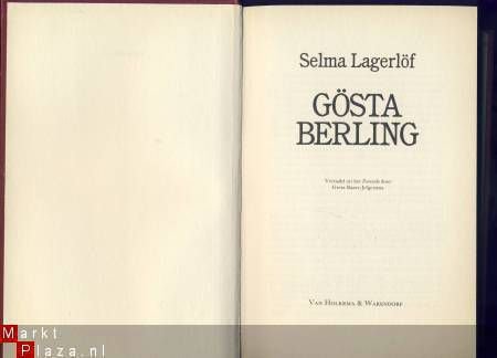 SELMA LAGERLÖF**GÖSTA BERLING**HOLKEMA & WARENDORF** - 2