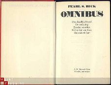 PEARL S. BUCK**OMNIBUS*1.DAGELIJKS BROOD.2.DE VERLOVING.3.ZO