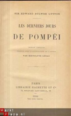 SIR EDWARD BULWER LYTTON**LES DERNIERS JOURS DE POMPEI**LUCA