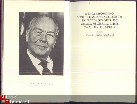 LODE CRAEYBECKX**VERHOUDING NEDERLAND-VLAANDEREN I.V.M.TAAL - 1