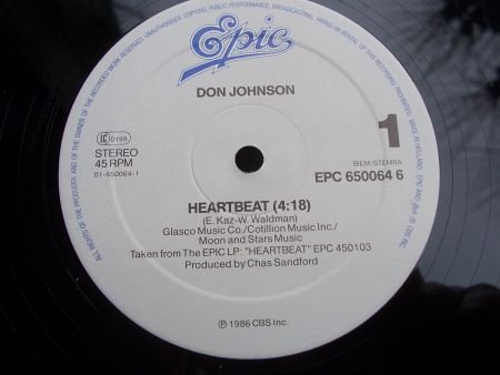 DON JOHNSON HEART BEAT - Afbeelding 2